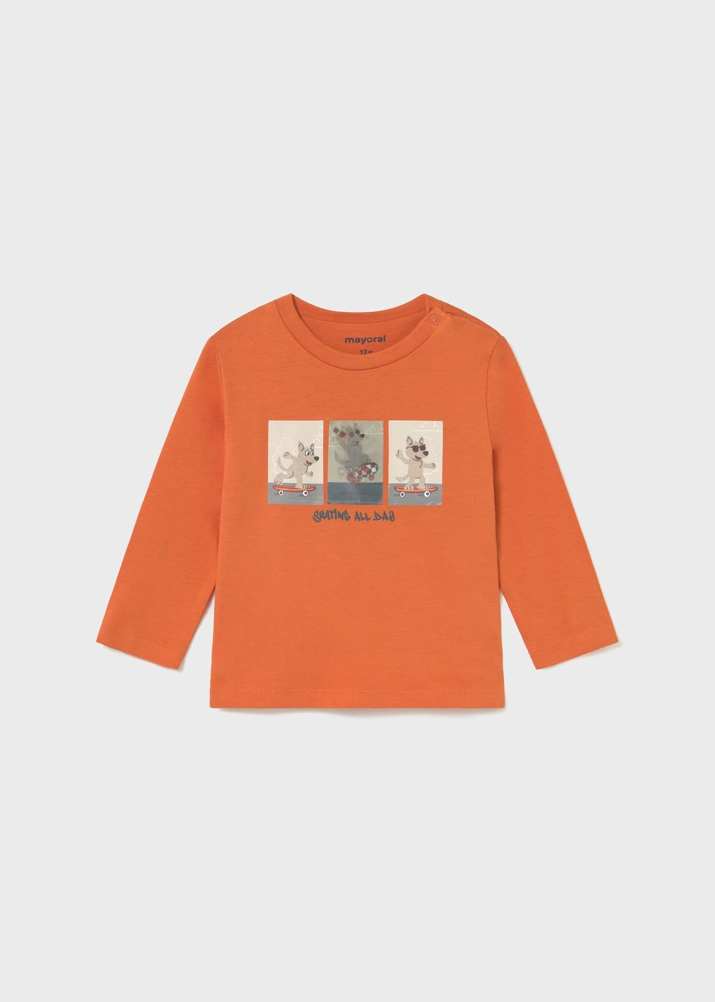 Mayoral Boys LS T-Shirt Pumpkin 2063 AW