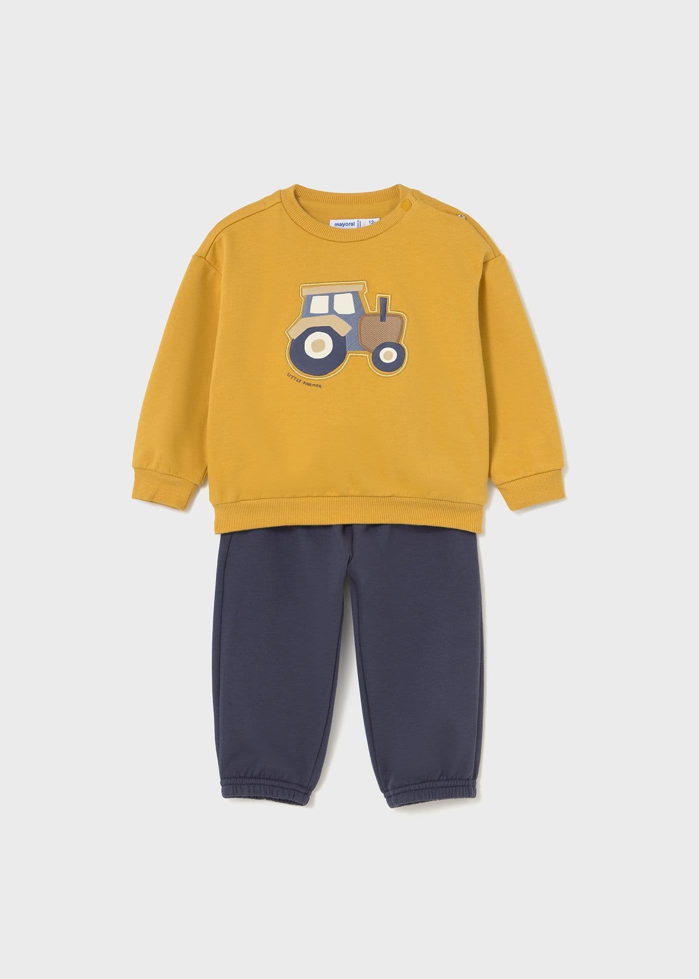 Mayoral Boys Pullover Pants Tracksuit Mustard 2838 AW