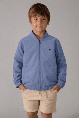 Mayoral Boys Reversible Windbreaker | Indigo 3444/SS26