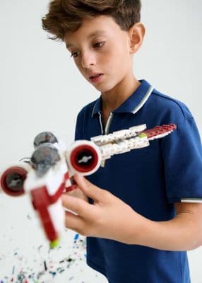 Mayoral Boys  Zip Polo | Ocean 6166/SS26