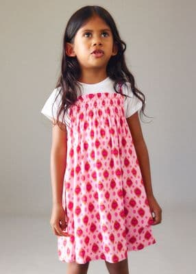 Mayoral Girls Dress | Candy Pink 3933/SS26