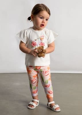 Mayoral Girls Leggings Set | Blossom 1747/SS26