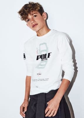 Mayoral LS T-Shirt  Pole Position| Cream 7087