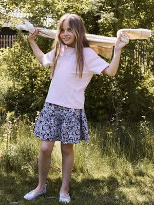 Name it  Data Kids Skirt | Black Print