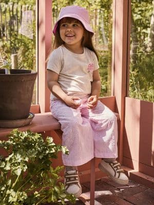 Name it  Detines Mini Wide Pant | Pink