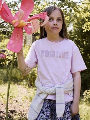 Name it  Dittelia Kids SS Top | Pink