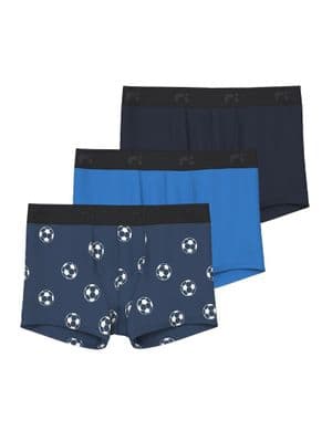 Name it Kids 3 Pack Boxer  | Dark Denim