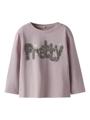 Name it Leoanja Mini LS Top | Lilac