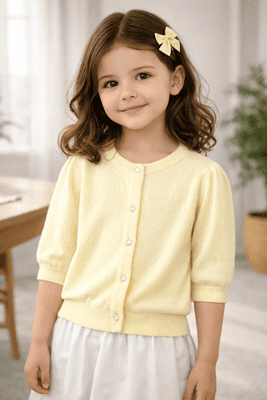 Name it  Nabeth Kids 2/4 Knit Cardigan | Pear