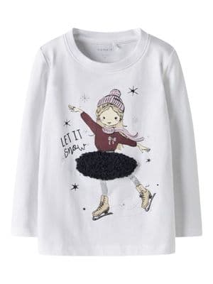 Name it Sedra Mini LS Top | White