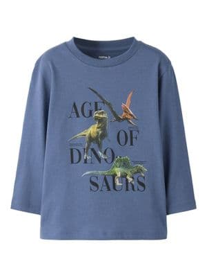 Name it Sikkalan Mini LS Top | Indigo