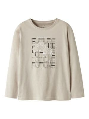 Name it Victor Mini LS Robber Print Top | Peyote