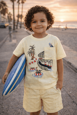 Name it Vilian Mini SS Top  |  Pear