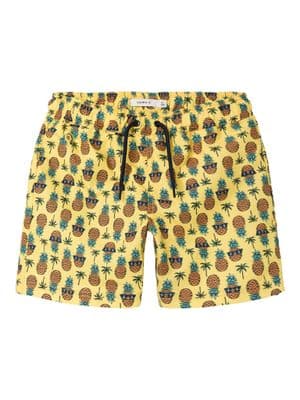 Name it Zaddi Kids Swim Shorts  | Yellow