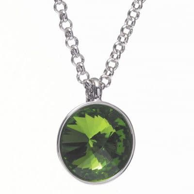 Newgrange Diamond Stone Pendant | Emerald 600090