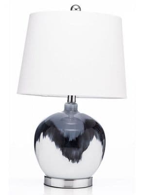 Newgrange  Grange Ceramic Two Tone Lamp 55x28x33x24cm  |JY75