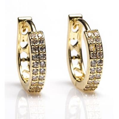 Newgrange Hoop Earrings  | Gold 600322