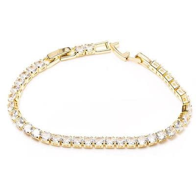 Newgrange Tennis Diamond Bracelet | Gold 600337