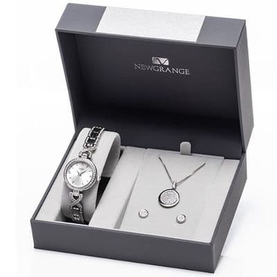 Newgrange Watch, Pendant & Earring| Silver 600103