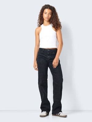 Noisy May Yolanda NW Wide Jeans | Black