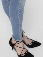 ONLY Blush Mid Sk Ak Rw Denim Regular Jeans | Light Blue