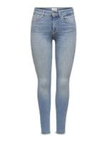 ONLY Blush Mid Sk Ak Rw Denim Regular Jeans | Light Blue