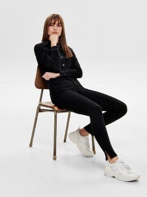 ONLY Kendell Eternal Ankle Jean | Black