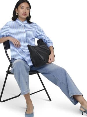 ONLY Madison Blush HW Crop  Jeans | Light Blue