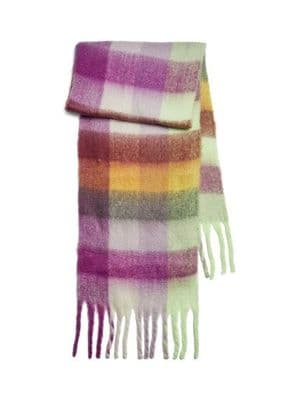 Pieces Nussa Long Scarf | Fuchsia