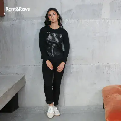 Rant & Rave Madge  Straight Jeans | Black RR42-O13