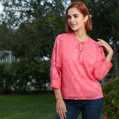 Rant & Rave Primose Top | Coral RR43-P42