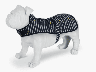 RDE029 Arlo Dog Coat Navy