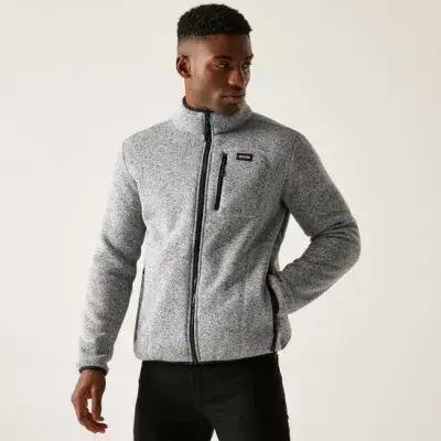 Regatta  Barlee Full Zip Fleece | Grey RMA659