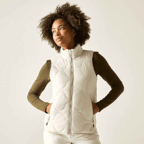 Regatta Carlotte Gilet | Light Vanilla RWB185