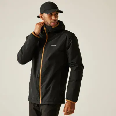 Regatta Caspen Jacket | Black RMP436