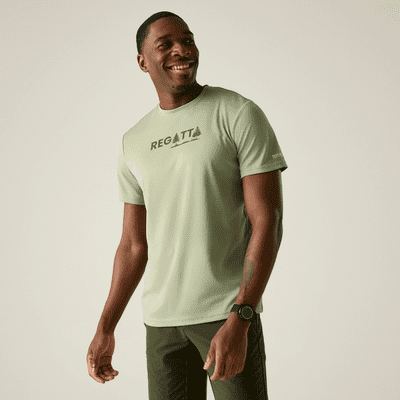 Regatta  Fingal T-Shirt | Light Sage RMT341