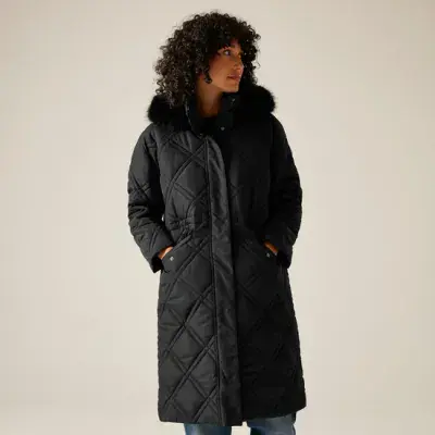 Regatta  Freyla Quilted Jacket  | Black RWN387