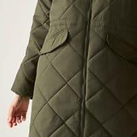 Regatta  Freyla Quilted Jacket  | Khaki RWN387