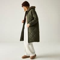 Regatta  Freyla Quilted Jacket  | Khaki RWN387