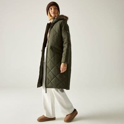 Regatta  Freyla Quilted Jacket  | Khaki RWN387