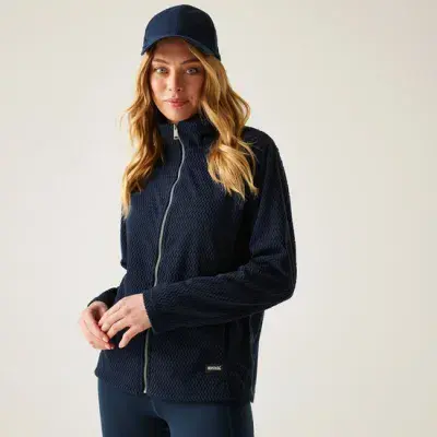 Regatta  Heidy Full Zip Fleece | Navy RWA725