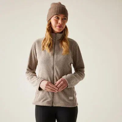 Regatta  Heidy Full Zip Fleece | Taupe RWA725