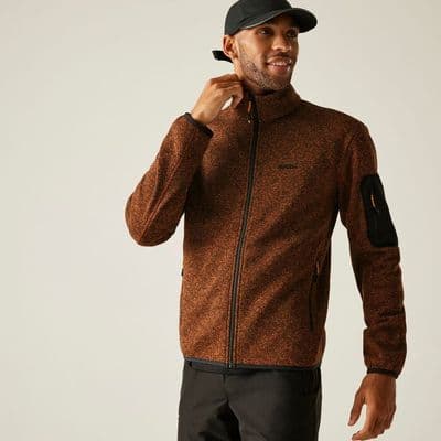 Regatta Newhill Full Zip Fleece | Nut RMA671