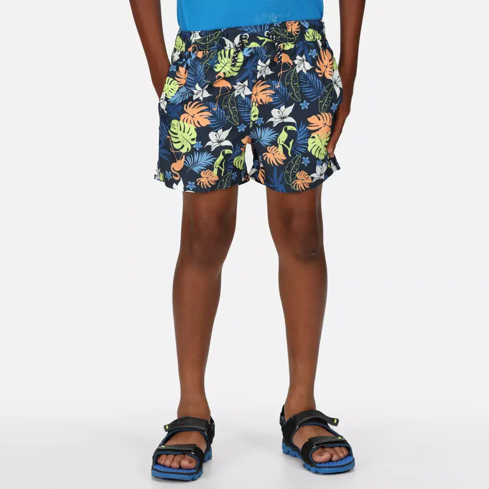 Regatta Skander II Swim Shorts Navy Tropical Burkes shop