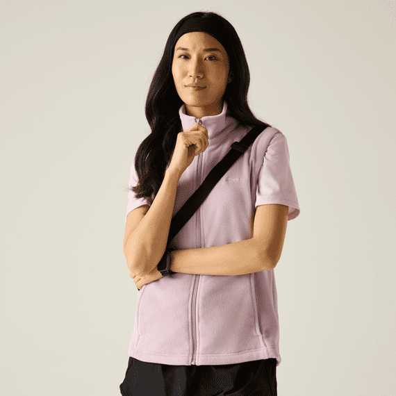 Regatta Sweetness Fleece Gilet | Powder Lilac RWB053