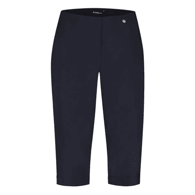 ROBELL Bella05 Crop Trousers 40cm| Navy 51625-5499
