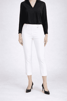 ROBELL Rose 09 68cm Trousers | White 51538 5499