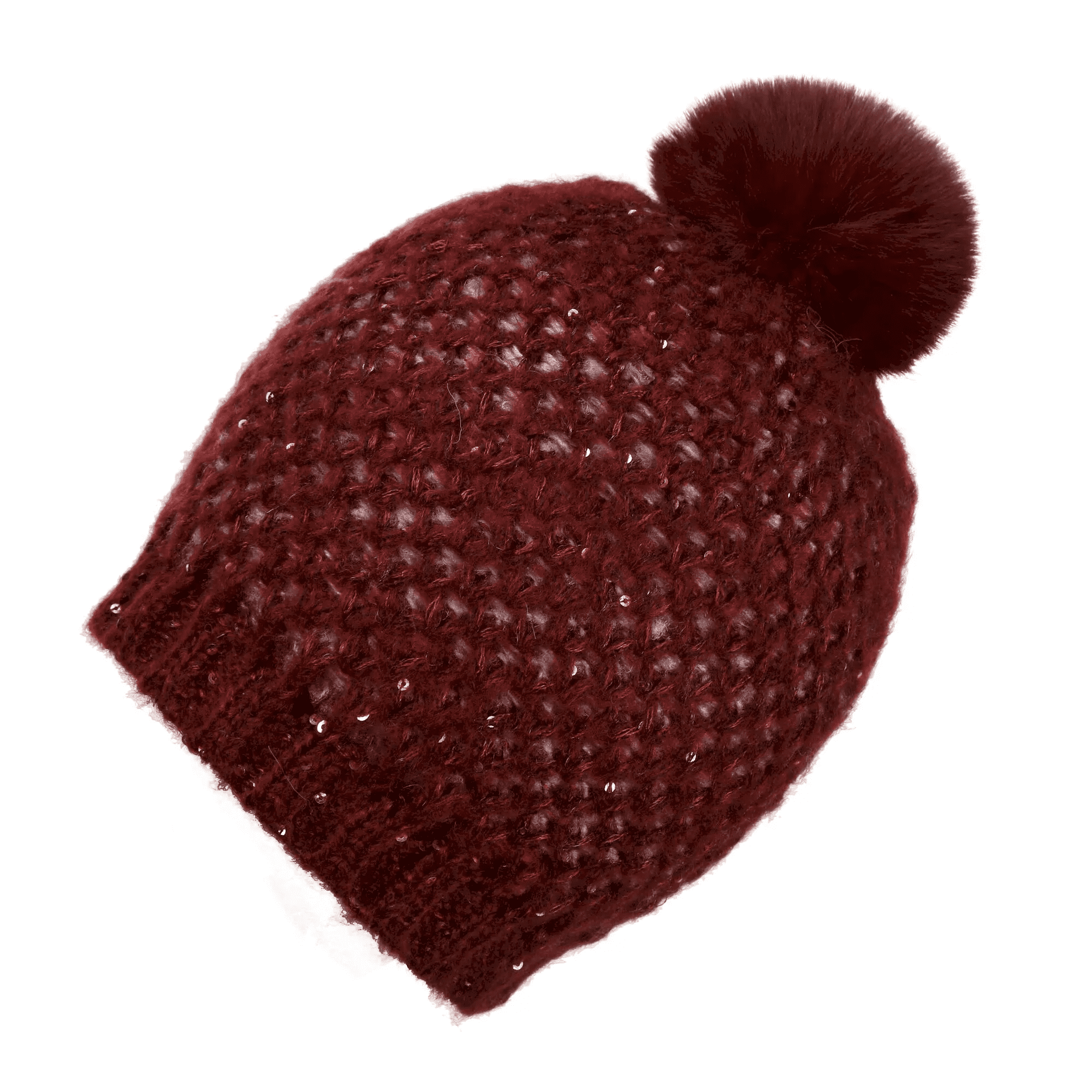 RWC159 Women s Lorelai Bobble Hat IV Wine