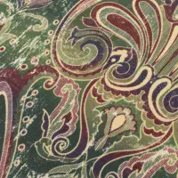 Scatter Box Vintage Damask Filled Cushion 45X45CM | Green   3CT1479A