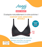 Sloggi Body Adapt T-Shirt Bra 10207489 Black
